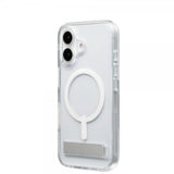 Zagg iPhone 16 Deksel Crystal Palace Snap Kickstand Transparent