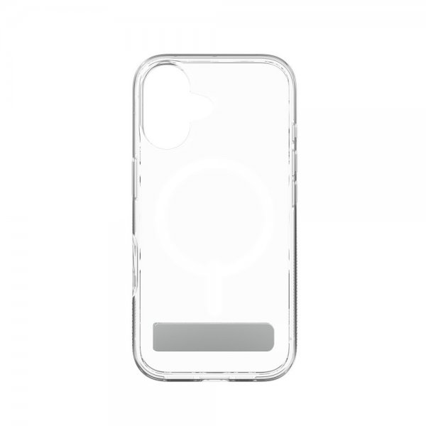 Zagg iPhone 16 Deksel Crystal Palace Snap Kickstand Transparent