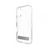 Zagg iPhone 16 Deksel Crystal Palace Snap Kickstand Transparent
