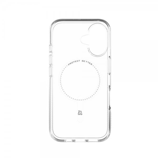 Zagg iPhone 16 Deksel Crystal Palace Snap Transparent