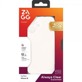 Zagg iPhone 16 Deksel Crystal Palace Transparent