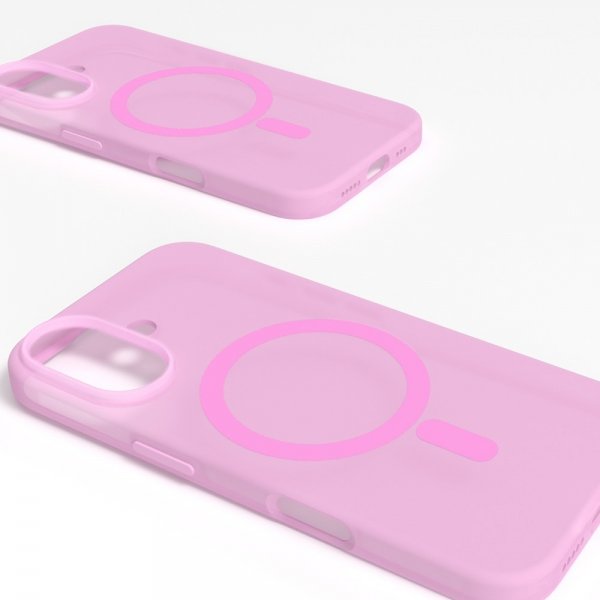Puro iPhone 16 Deksel Daylight MagSafe Rosa