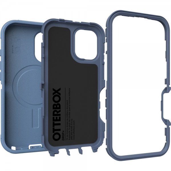 Otterbox iPhone 16 Deksel Defender MagSafe Baby Blue Jeans