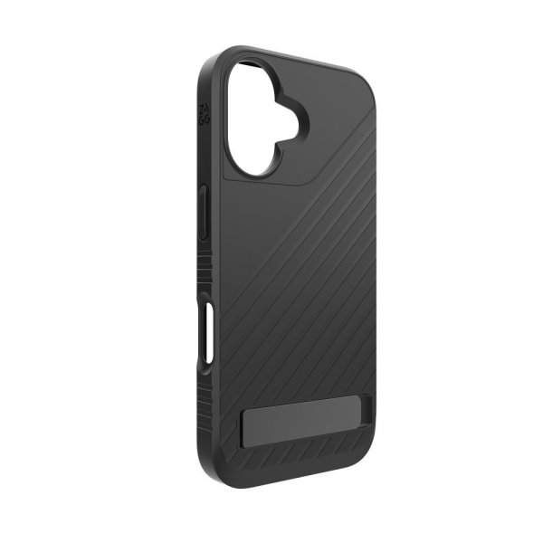 Zagg iPhone 16 Deksel Denali Snap Kickstand Svart