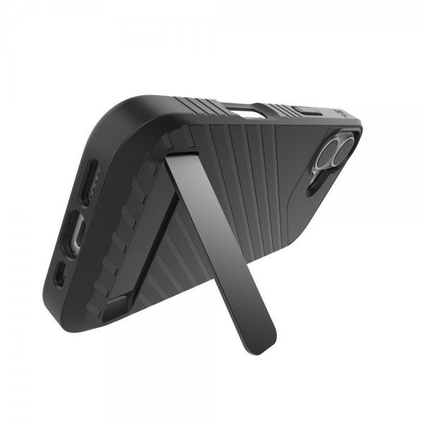 Zagg iPhone 16 Deksel Denali Snap Kickstand Svart