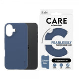 CARE by PanzerGlass iPhone 16 Deksel Fashionable Blå