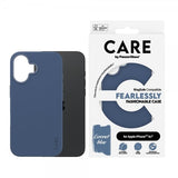 CARE by PanzerGlass iPhone 16 Deksel Fashionable MagSafe Blå