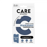 CARE by PanzerGlass iPhone 16 Deksel Fashionable MagSafe Blå