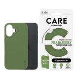 CARE by PanzerGlass iPhone 16 Deksel Fashionable MagSafe Grønn