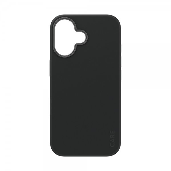 CARE by PanzerGlass iPhone 16 Deksel Fashionable MagSafe Svart