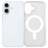 Nordic Covers iPhone 16 Deksel Feather Series MagSafe Transparent