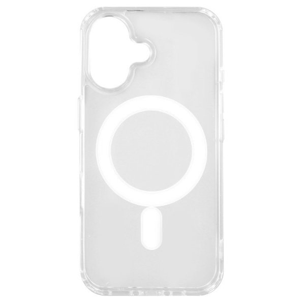 Nordic Covers iPhone 16 Deksel Feather Series MagSafe Transparent