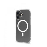 Celly iPhone 16 Deksel GELSKINMAG MagSafe Klar Hvit