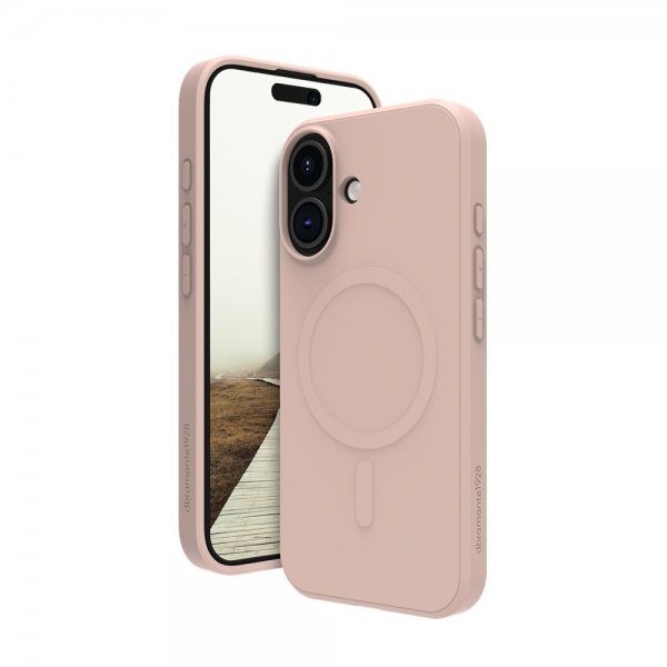 dbramante1928 iPhone 16 Deksel Greenland Pro MagSafe Pink Sand