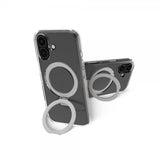 dbramante1928 iPhone 16 Deksel Iceland Ultra D3O MagSafe Kickstand Transparent