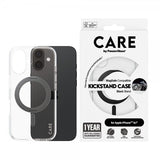 CARE by PanzerGlass iPhone 16 Deksel Kickstand MagSafe Svart