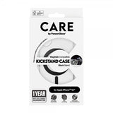 CARE by PanzerGlass iPhone 16 Deksel Kickstand MagSafe Svart