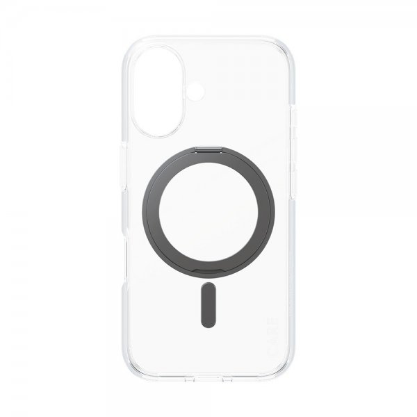 CARE by PanzerGlass iPhone 16 Deksel Kickstand MagSafe Svart
