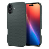 Spigen iPhone 16 Deksel Liquid Air Abyss Green