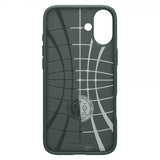 Spigen iPhone 16 Deksel Liquid Air Abyss Green