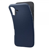 Spigen iPhone 16 Deksel Liquid Air Navy Blue