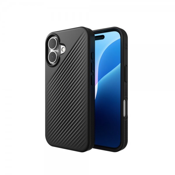 Zagg iPhone 16 Deksel Luxe Snap Svart