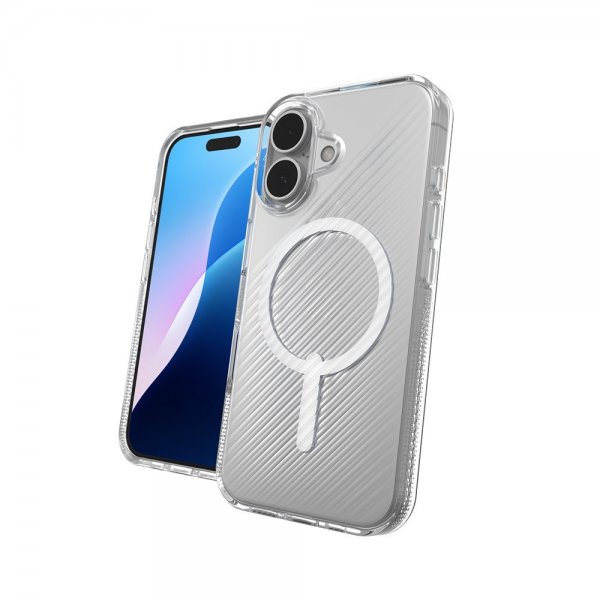 Zagg iPhone 16 Deksel Luxe Snap Transparent