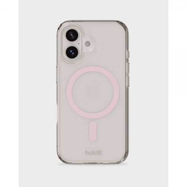 holdit iPhone 16 Deksel MagSafe Case Rosa