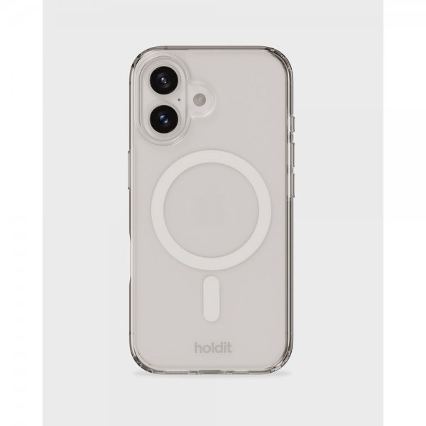 holdit iPhone 16 Deksel MagSafe Case Hvit