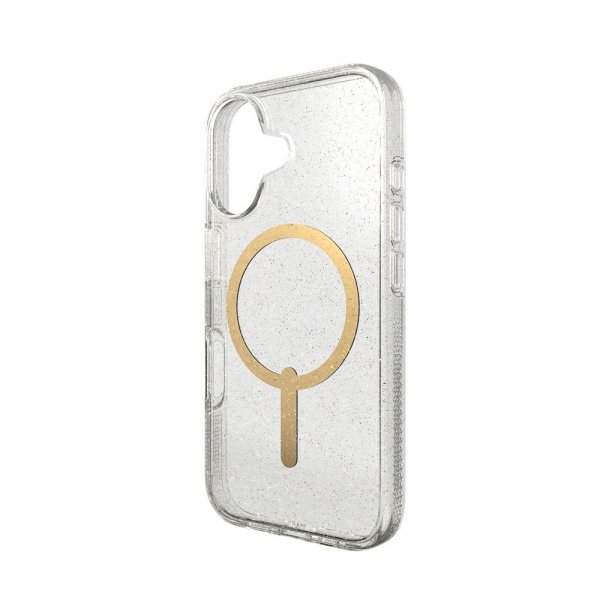 Zagg iPhone 16 Deksel Milan Snap Gold Glitter