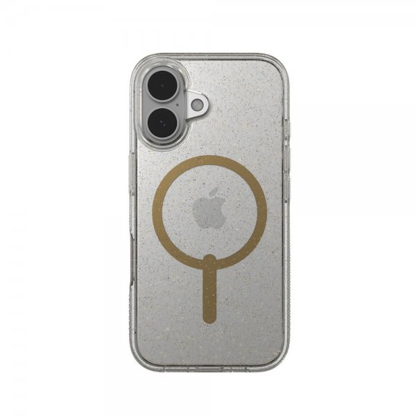 Zagg iPhone 16 Deksel Milan Snap Gold Glitter