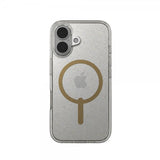 Zagg iPhone 16 Deksel Milan Snap Gold Glitter