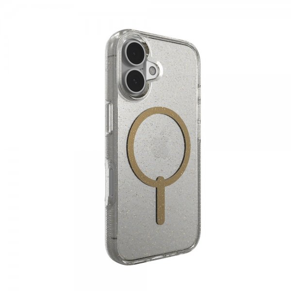 Zagg iPhone 16 Deksel Milan Snap Gold Glitter