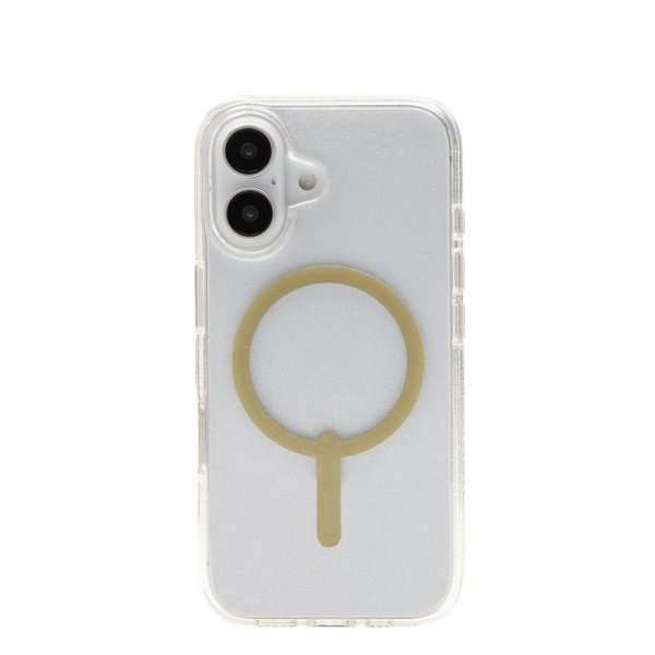 Zagg iPhone 16 Deksel Milan Snap Gold Glitter