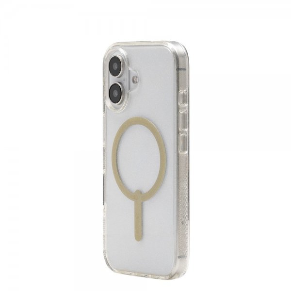 Zagg iPhone 16 Deksel Milan Snap Gold Glitter
