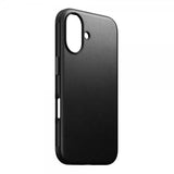 Nomad iPhone 16 Deksel Modern Leather Case Svart