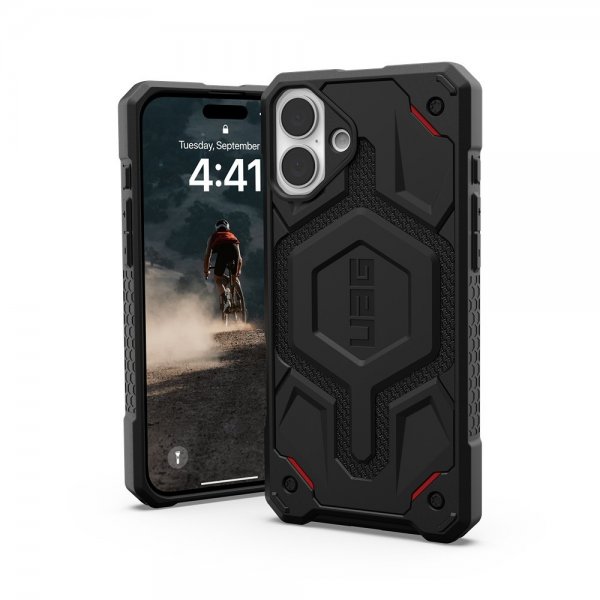 Urban Armor Gear (UAG) iPhone 16 Deksel Monarch Pro Kevlar MagSafe Svart