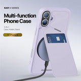 Dux Ducis iPhone 16 Deksel Rafi II Series MagSafe Lilla