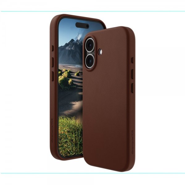 dbramante1928 iPhone 16 Deksel Roskilde MagSafe Dark Tan