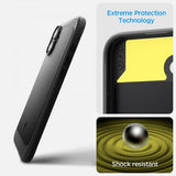 Spigen iPhone 16 Deksel Rugged Armor MagFit Matte Black