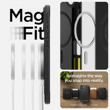 Spigen iPhone 16 Deksel Rugged Armor MagFit Matte Black