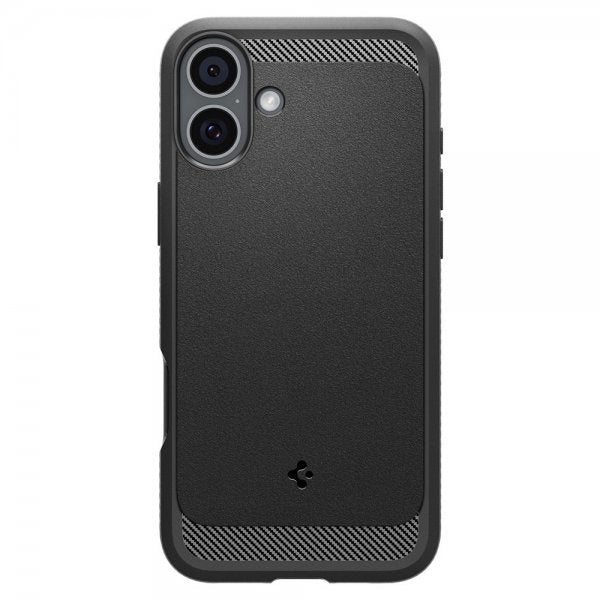 Spigen iPhone 16 Deksel Rugged Armor MagFit Matte Black