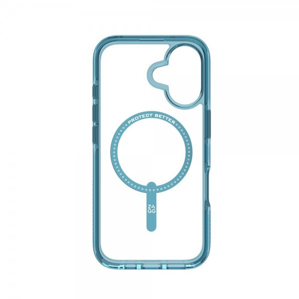 Zagg iPhone 16 Deksel Santa Cruz Snap Retro Blue