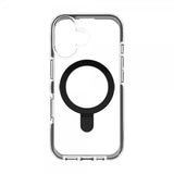 Zagg iPhone 16 Deksel Santa Cruz Snap Ring Stand Svart
