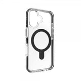 Zagg iPhone 16 Deksel Santa Cruz Snap Ring Stand Svart