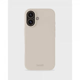 holdit iPhone 16 Deksel Silikon Light Beige