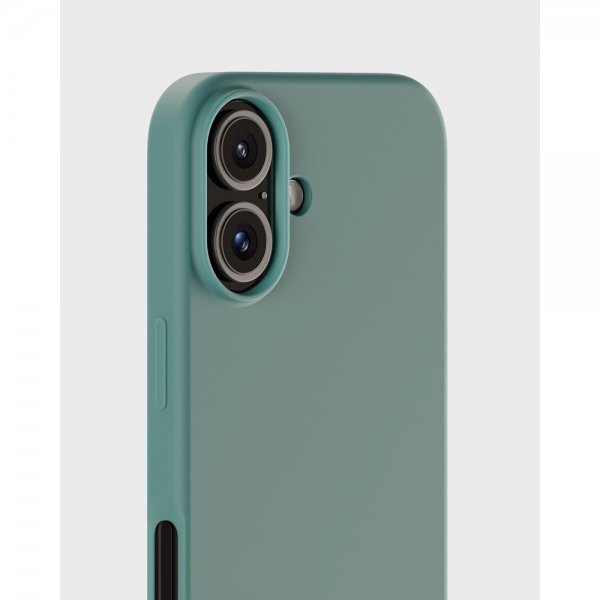 holdit iPhone 16 Deksel Silikon Moss Green
