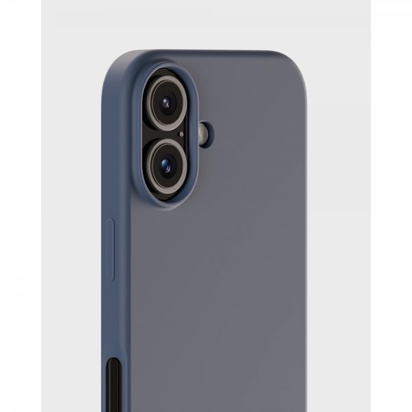 holdit iPhone 16 Deksel Silikon Pacific Blue