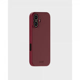 holdit iPhone 16 Deksel Silikon Red Velvet