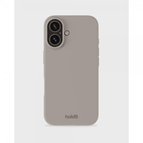 holdit iPhone 16 Deksel Silikon Taupe